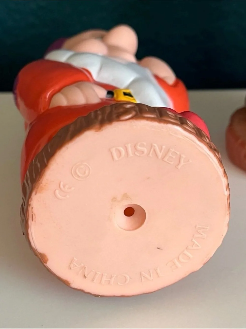 5.5” Snow White and the Seven Dwarfs Vintage 80’s Dwarf Disney Rubber Dolls